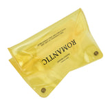 Tissue Container PVC Fashion Desktop Napkin Storage Case Box for Car Home Living RoomYellow