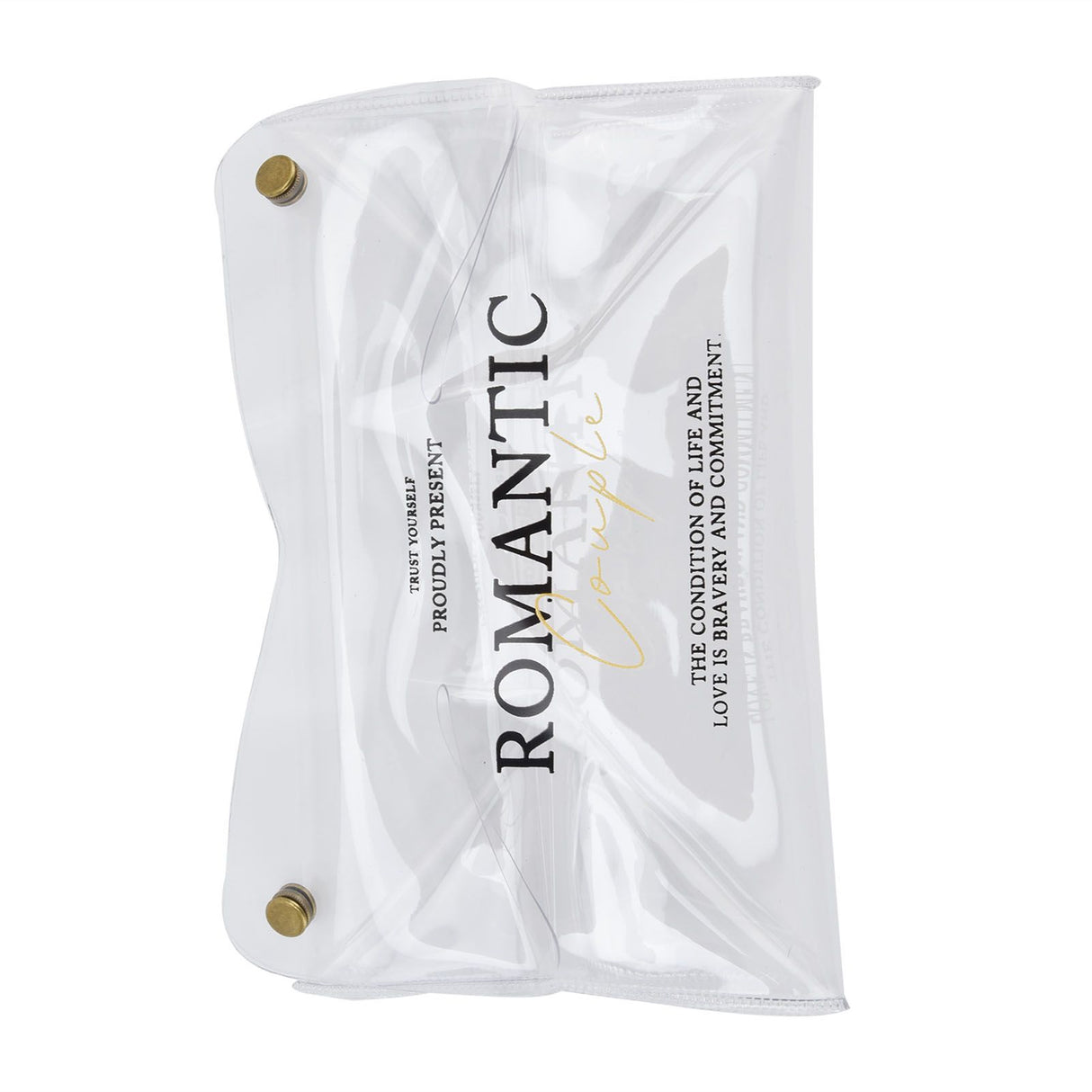 Tissue Container PVC Fashion Desktop Napkin Storage Case Box for Car Home Living RoomTransparent