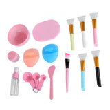 Face Mask Tool Kit Facial Treatment Set Mask Mixing Bowl Spatula Spray Bottle Face Brush