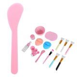 Face Mask Tool Kit Facial Treatment Set Mask Mixing Bowl Spatula Spray Bottle Face Brush