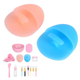 Face Mask Tool Kit Facial Treatment Set Mask Mixing Bowl Spatula Spray Bottle Face Brush - Close-Up Angle