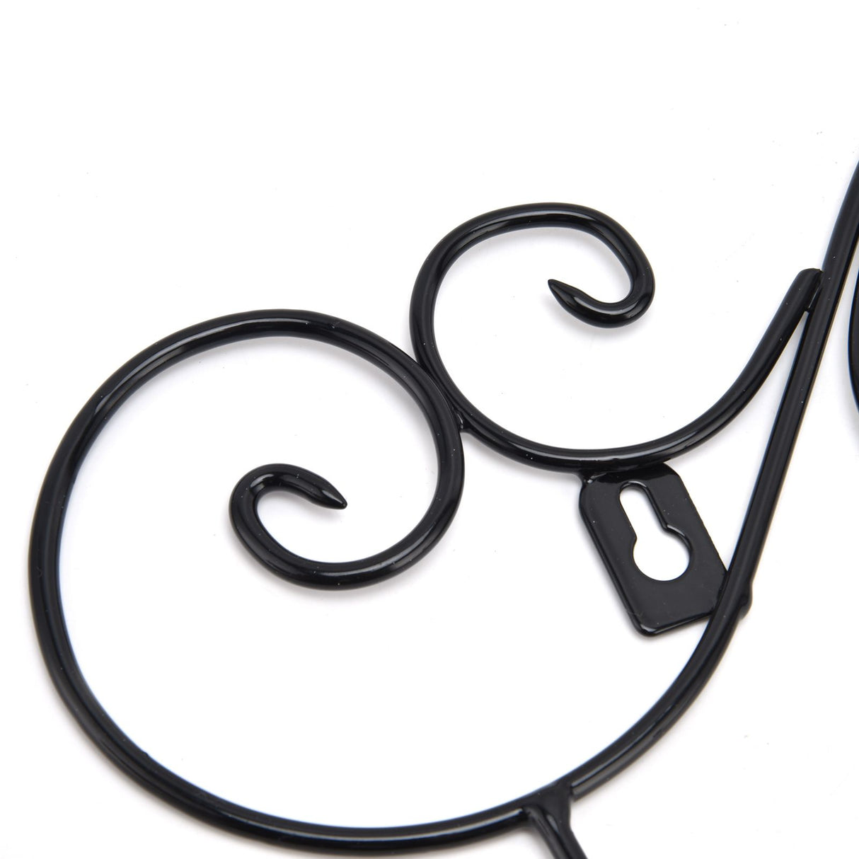 Coat Hook Hanging Door Wall Hanger Kitchen Bathroom Hanger with 5 Hook Bracket for Towel Clothes Hat