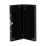 Credit Card Holder Protector Stainless Steel Credit Card Wallet Business Card Case for Men and WomenBlack