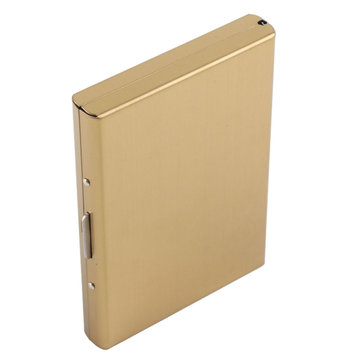 Credit Card Holder Protector Stainless Steel Credit Card Wallet Business Card Case for Men and WomenGold