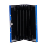 Credit Card Holder Protector Stainless Steel Credit Card Wallet Business Card Case for Men and WomenBlue
