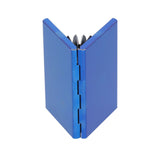 Credit Card Holder Protector Stainless Steel Credit Card Wallet Business Card Case for Men and WomenBlue