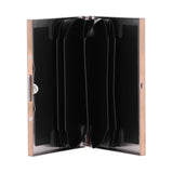 Credit Card Holder Protector Stainless Steel Credit Card Wallet Business Card Case for Men and WomenRose Gold