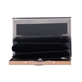 Credit Card Holder Protector Stainless Steel Credit Card Wallet Business Card Case for Men and WomenRose Gold
