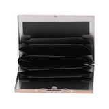 Credit Card Holder Protector Stainless Steel Credit Card Wallet Business Card Case for Men and WomenRose Gold