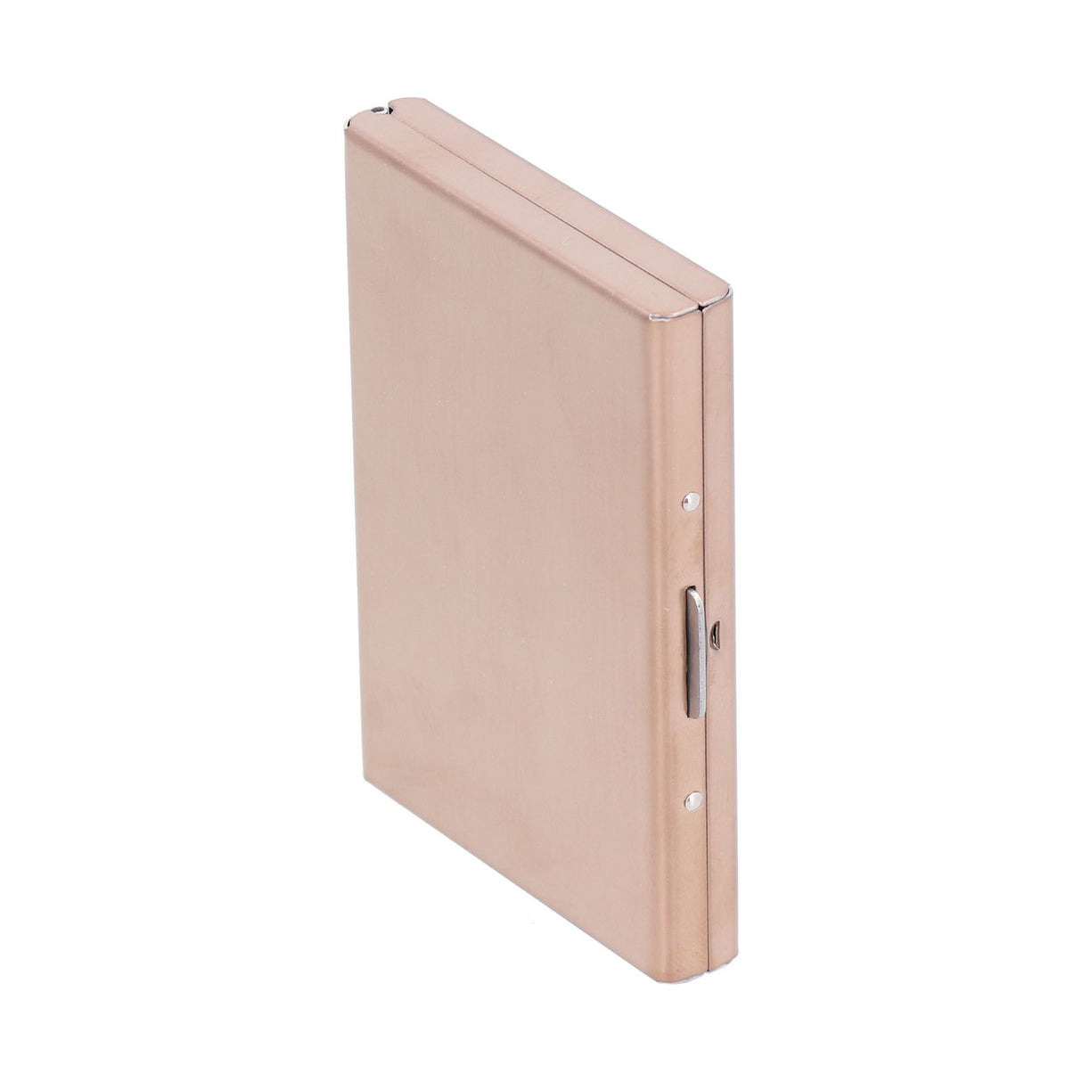Credit Card Holder Protector Stainless Steel Credit Card Wallet Business Card Case for Men and WomenRose Gold