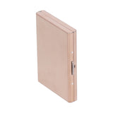 Credit Card Holder Protector Stainless Steel Credit Card Wallet Business Card Case for Men and WomenRose Gold