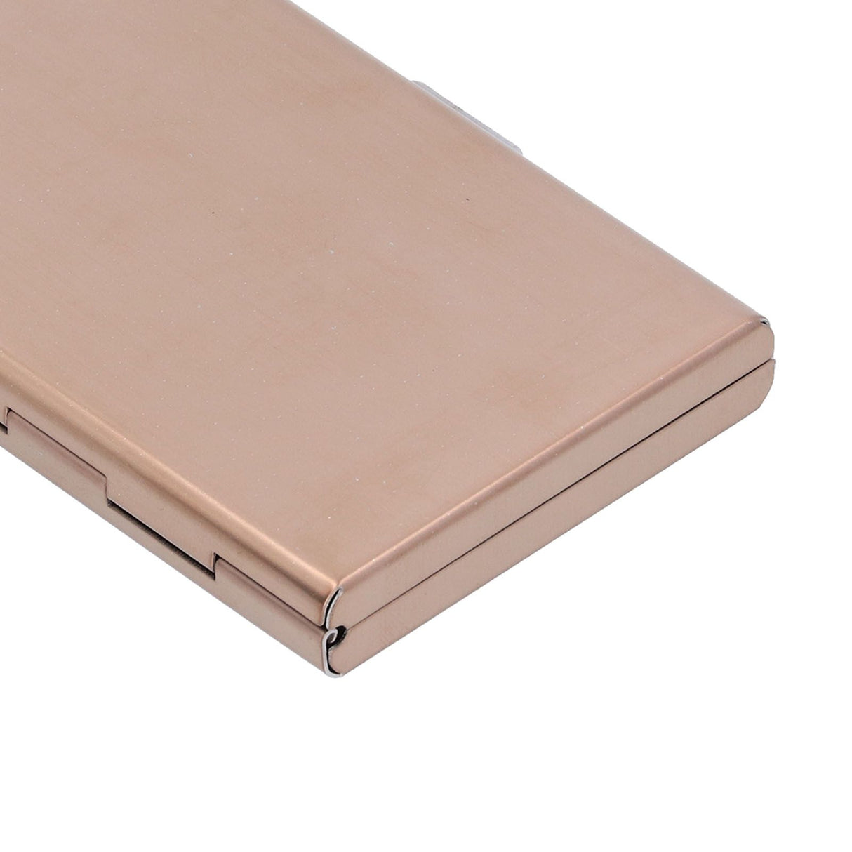 Credit Card Holder Protector Stainless Steel Credit Card Wallet Business Card Case for Men and WomenRose Gold