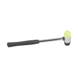 Mini Hamme Double Sided Rubber Nylon Hammer Hand Tool with Non Slip Handle for Household Jewelry Craft