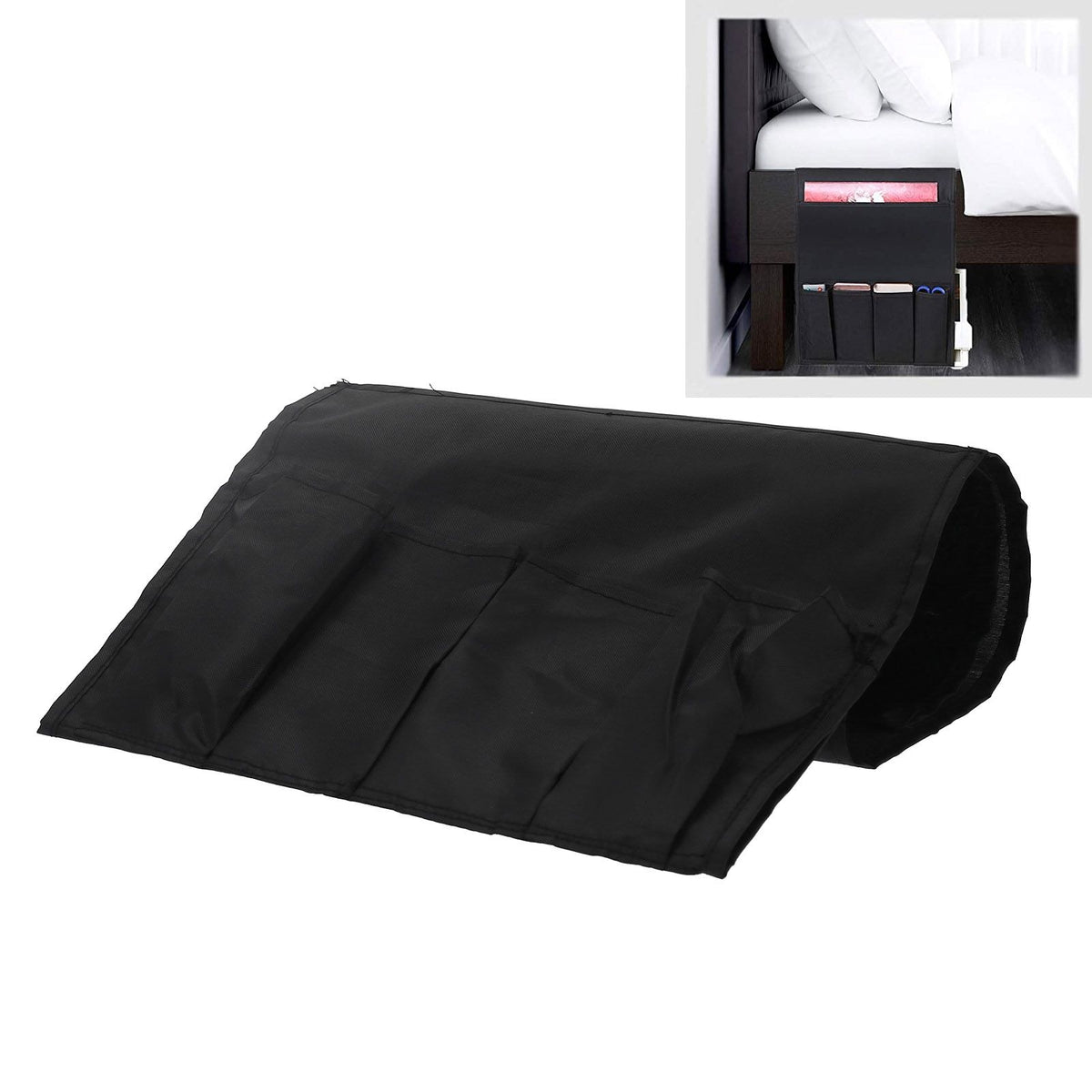 Storage Bag Multifunctional Oxford Cloth Dormitory Bedside Storage Hanging Bag for Home