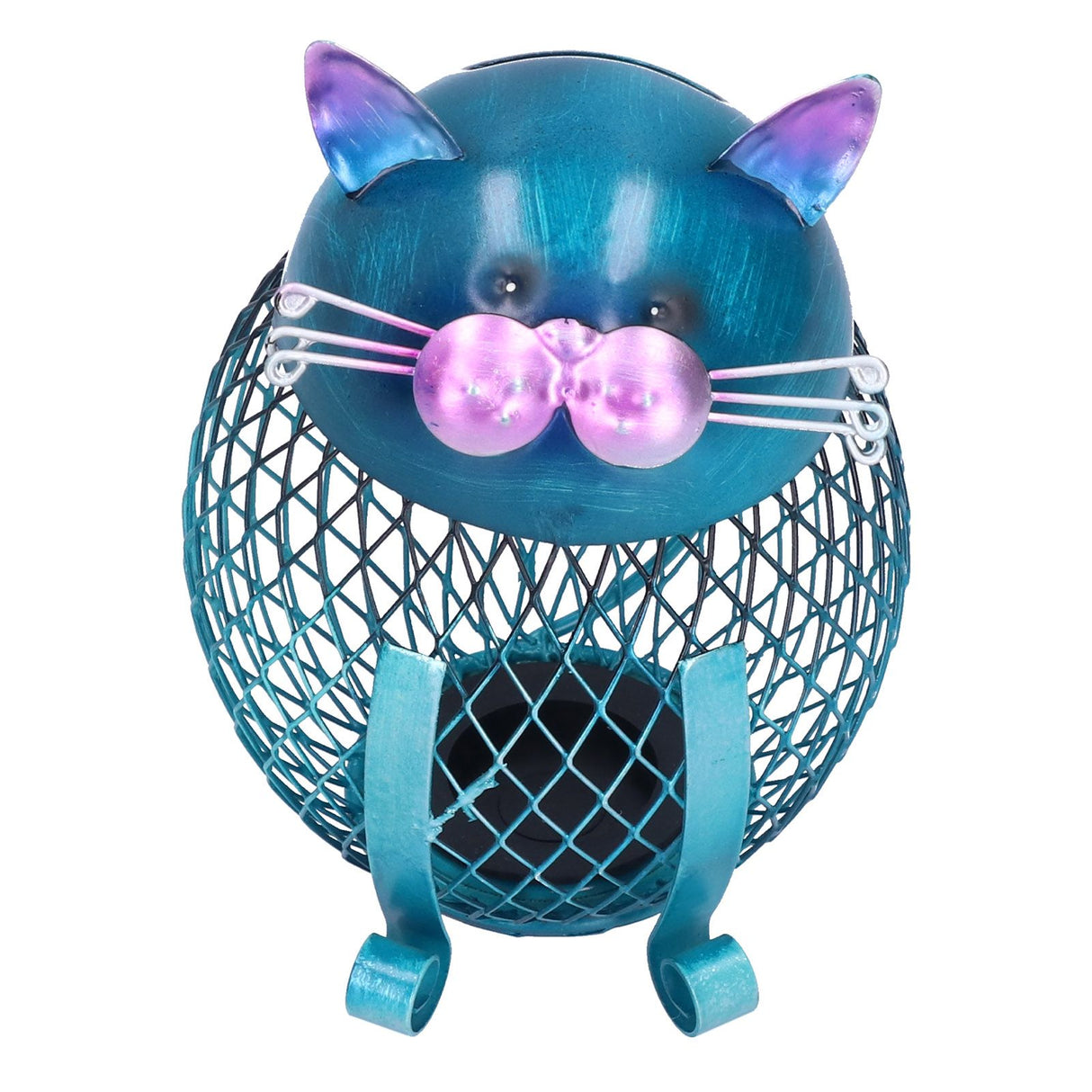 Coin Box Cat Animal Decoration Wrought Iron Handmade Money Saving Box Birthday Gift