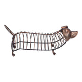 Wine Cork Jar Home Metal Cork Storage Tank Home Decoration Crafts for Living Room - Rear View