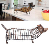 Wine Cork Jar Home Metal Cork Storage Tank Home Decoration Crafts for Living Room - Extra Image