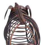 Wine Cork Jar Home Metal Cork Storage Tank Home Decoration Crafts for Living Room
