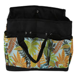 Garden Tool Bag Flower Printing Multifunctional Portable Gardening Storage Bag Tote Bag with Pockets