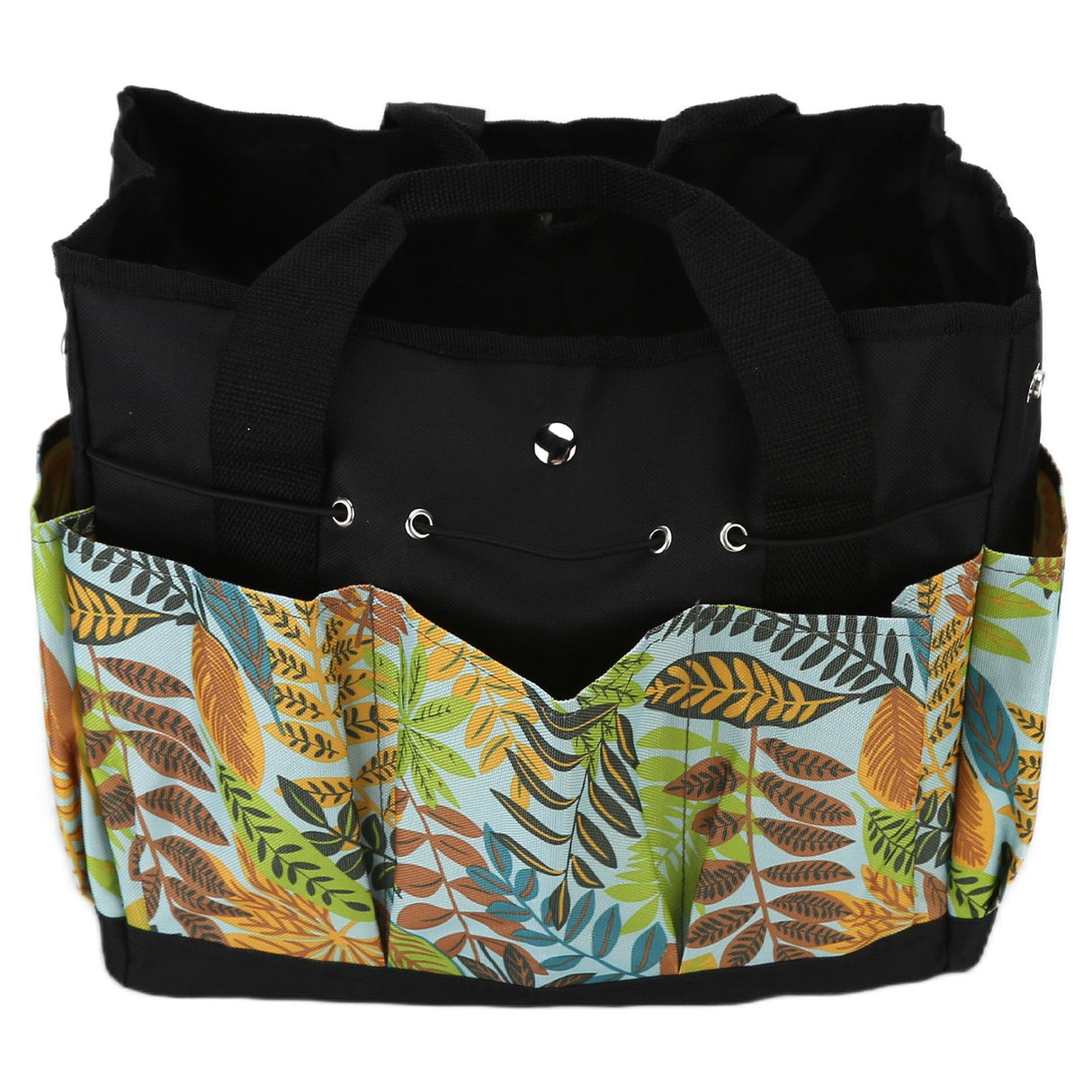 Garden Tool Bag Flower Printing Multifunctional Portable Gardening Storage Bag Tote Bag with Pockets