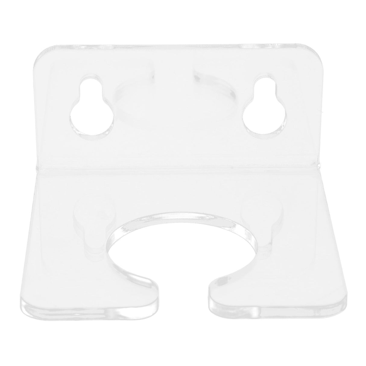 Bathtub Wine Glass Holder with Suction Cups Transparent Acrylic Portable Goblet Rack for Home Bathroom