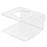 WallMounted Sword Rack Vertical Type Acrylic Display Stand Holder for Home Living Room Transparent