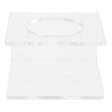 WallMounted Sword Rack Vertical Type Acrylic Display Stand Holder for Home Living Room Transparent
