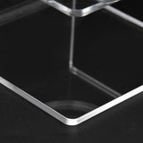 WallMounted Sword Rack Vertical Type Acrylic Display Stand Holder for Home Living Room Transparent - Extra Image