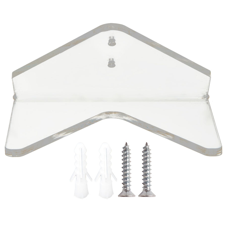 Skateboard Display Rack Stand Transparent Acrylic Wall Mount Hanger Holder for Home Office Use