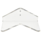 Skateboard Display Rack Stand Transparent Acrylic Wall Mount Hanger Holder for Home Office Use