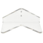Skateboard Display Rack Stand Transparent Acrylic Wall Mount Hanger Holder for Home Office Use