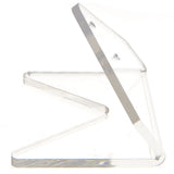 Skateboard Display Rack Stand Transparent Acrylic Wall Mount Hanger Holder for Home Office Use