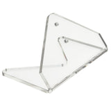 Skateboard Display Rack Stand Transparent Acrylic Wall Mount Hanger Holder for Home Office Use