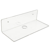 Wall Mounted Toy Holder Shooting Model Toy Acrylic Display Stand Rack Bracket Transparent - Side View