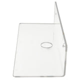 Wall Mounted Toy Holder Shooting Model Toy Acrylic Display Stand Rack Bracket Transparent - Top-Down View