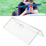 Wall Mounted Toy Holder Shooting Model Toy Acrylic Display Stand Rack Bracket Transparent