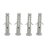 4Pcs Marble Pattern Wall Mounted Hook Hex Shaped Modern Decorative Hook for Bedroom Door Home