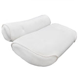 Mesh Bathroom Pillow Soft Comfortable Suction Cup Pillow Bath Tub Pillow for Shower Room