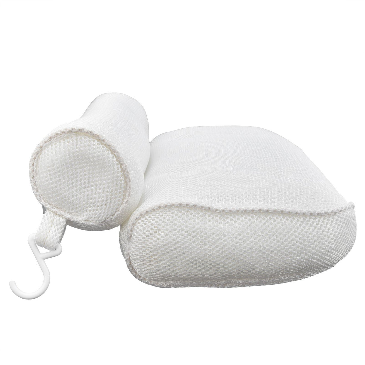 Mesh Bathroom Pillow Soft Comfortable Suction Cup Pillow Bath Tub Pillow for Shower Room