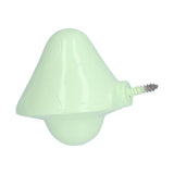 Coat Hook Resin Mushroom Shaped Durable Waterproof Wall Mounted Hat Hook for Home Clothing Store - Rear View