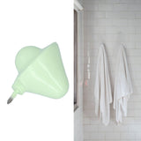 Coat Hook Resin Mushroom Shaped Durable Waterproof Wall Mounted Hat Hook for Home Clothing Store - Extra Image
