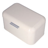 Milky White Bread Box Safe Odorless Large Capacity Anti Fingerprint Retro Tin Bread Box - Extra Image