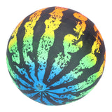 Watermelon Inflatable Water Ball Swimming Pool Game Ball PVC Beach Ball for Summer PartyColourful Watermelon - Top-Down View