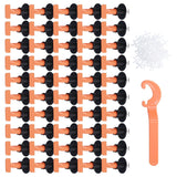 151PCS Tile Leveler Spacer Floor Tile Leveling System Reusable Wall Leveling System with Wrench