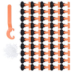 151PCS Tile Leveler Spacer Floor Tile Leveling System Reusable Wall Leveling System with Wrench