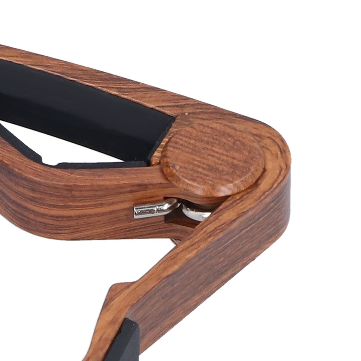 Guitar Capo Small Portable Noiseless Silicone Pad Spring Loaded Capo for Acoustic Guitar