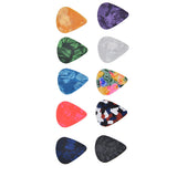 10Pcs Guitar Picks Boost Bass Portable Colorful Retro Cosmic Star Sky Pattern Guitar Pick for Bass Banjo Ukulele0.46mm Black Box