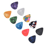 10Pcs Guitar Picks Boost Bass Portable Colorful Retro Cosmic Star Sky Pattern Guitar Pick for Bass Banjo Ukulele0.46mm Black Box