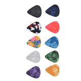 10Pcs Guitar Picks Boost Bass Portable Colorful Retro Cosmic Star Sky Pattern Guitar Pick for Bass Banjo Ukulele0.71mm Black Box