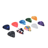 10Pcs Guitar Picks Boost Bass Portable Colorful Retro Cosmic Star Sky Pattern Guitar Pick for Bass Banjo Ukulele0.71mm Black Box